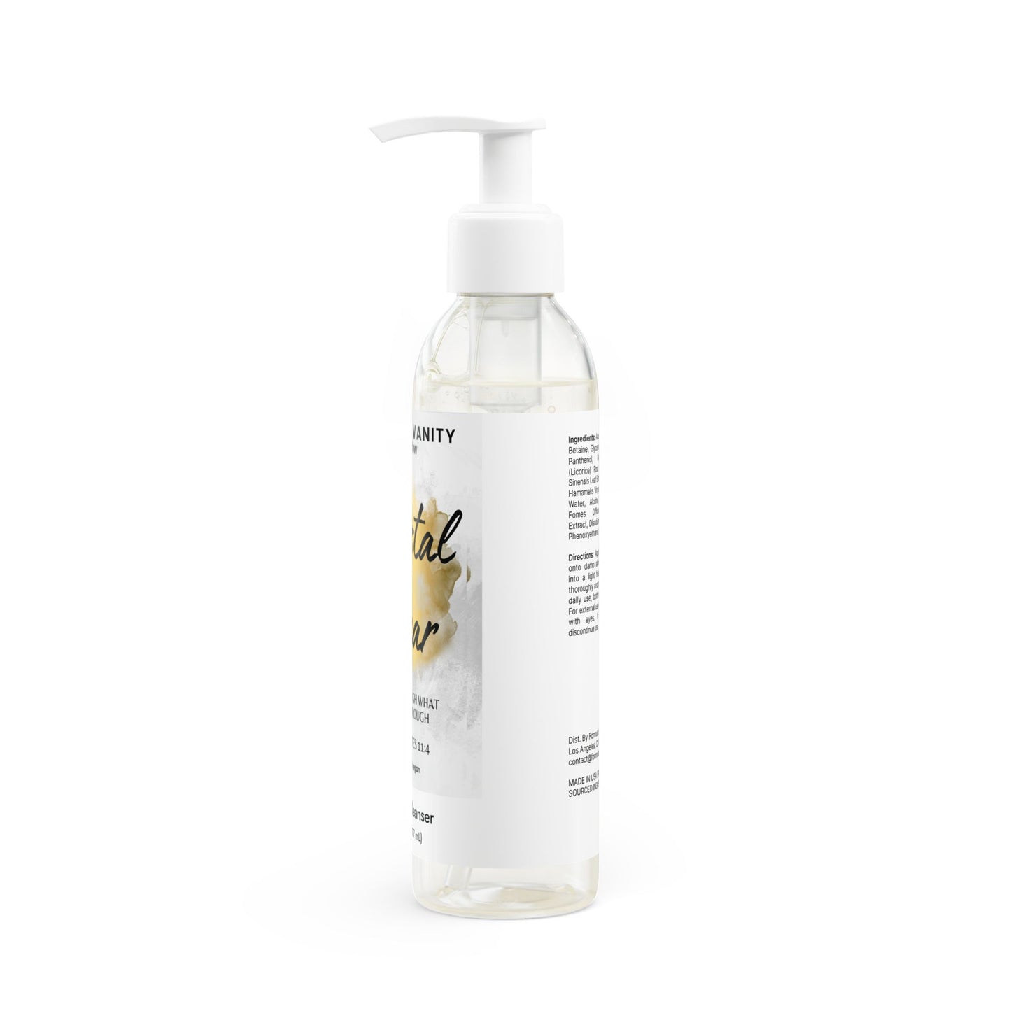 Crystal Clear - Gentle Face Cleanser, 6oz