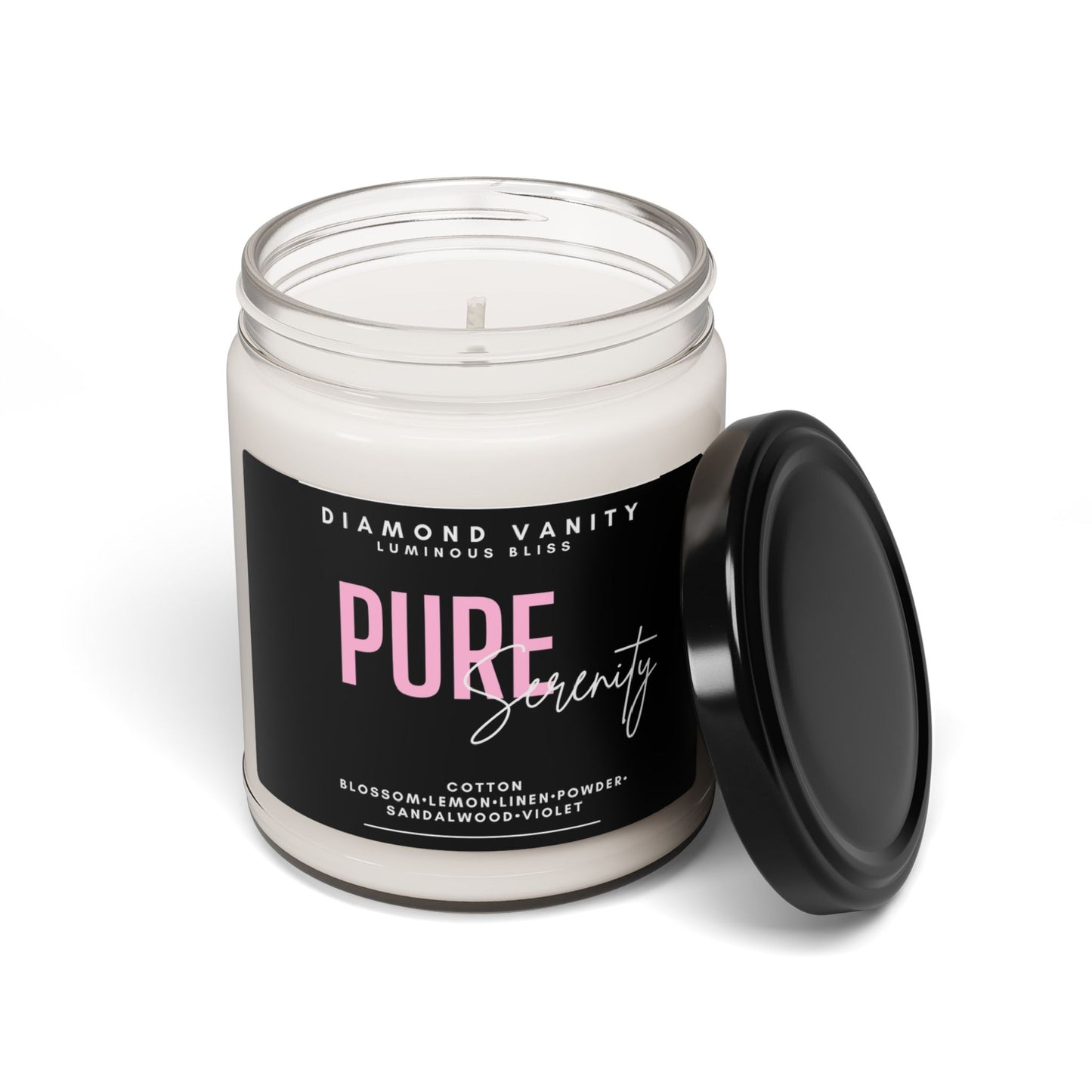 Pure Serenity - Scented Soy Candle, 9oz