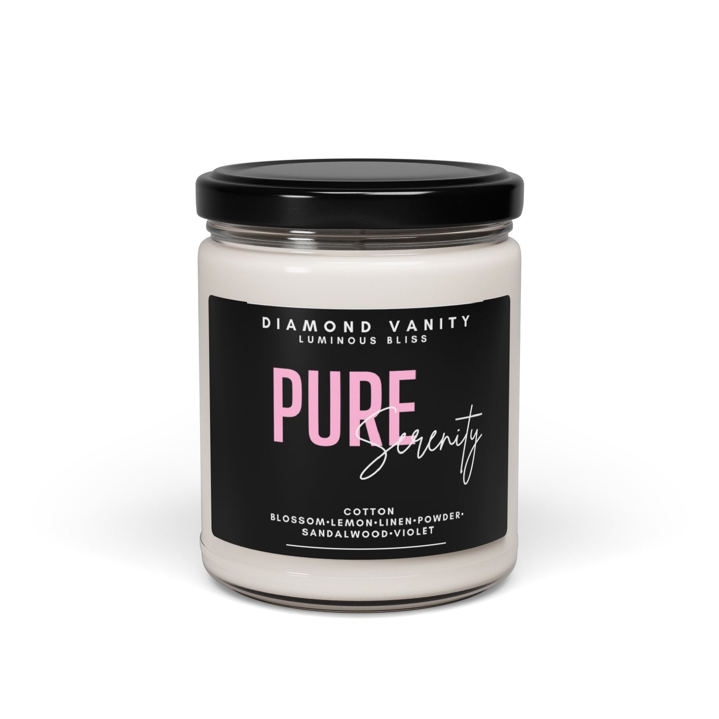 Pure Serenity - Scented Soy Candle, 9oz